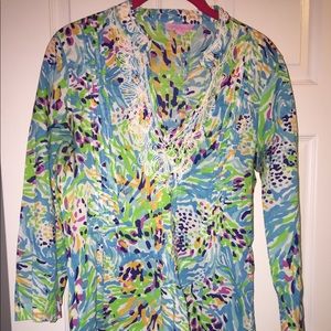 Lilly Pulitzer Beaded Tunic
